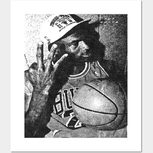 Michael Jordan - Halftone Posters and Art